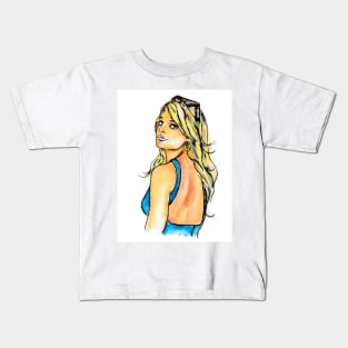 Margot Robbie Kids T-Shirt